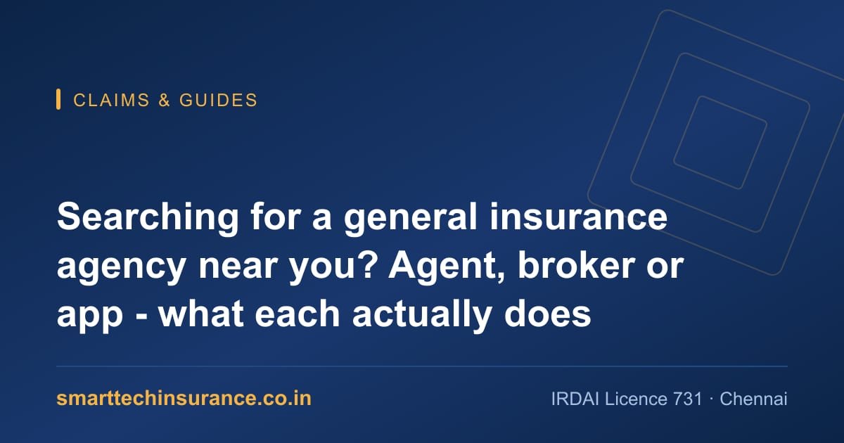 Comparison of an insurance agent, an insurance broker and an online aggregator